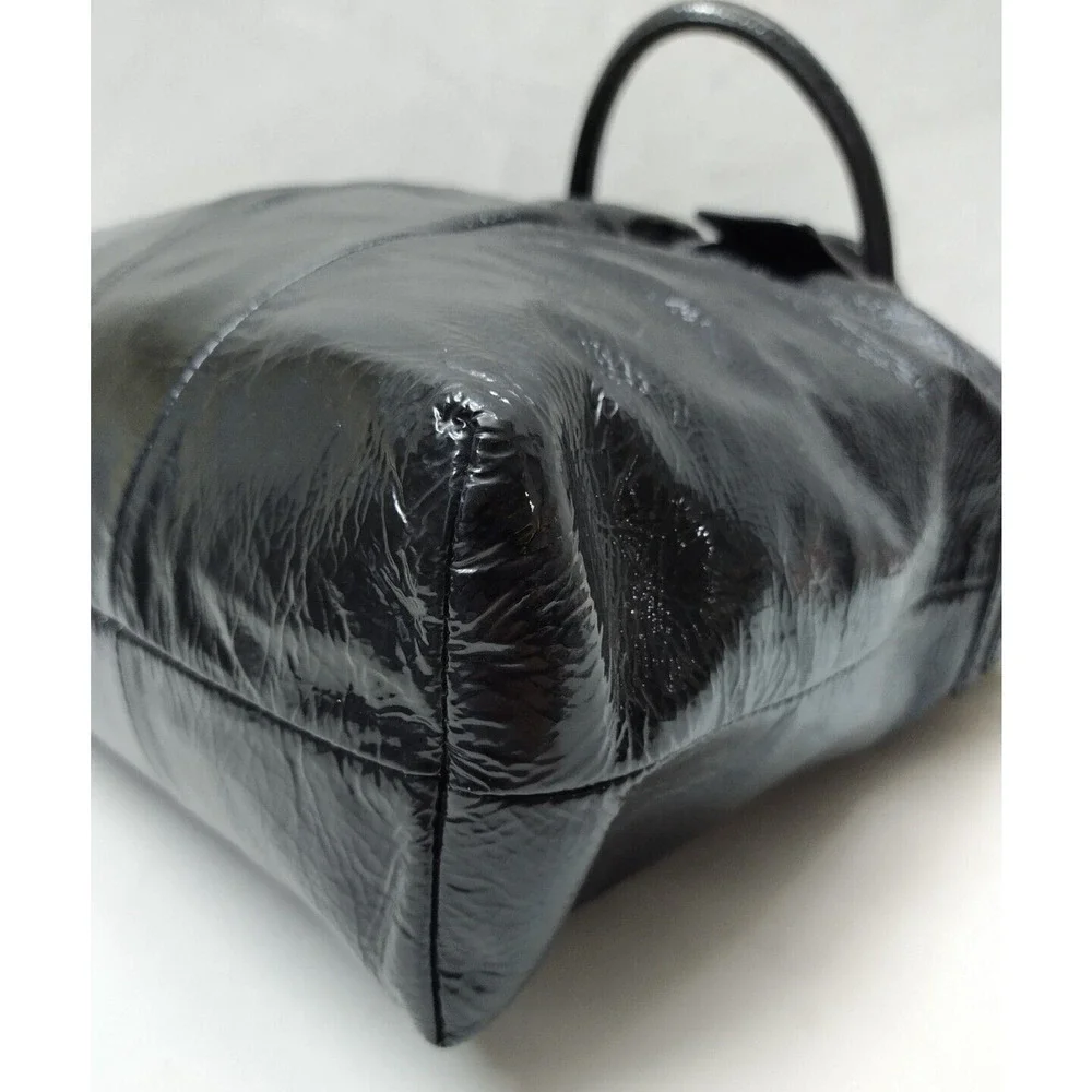 Coach black patent